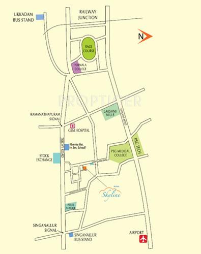 Images for Location Plan of Royal Skyline skyline Images for Location Plan of Royal Skyline