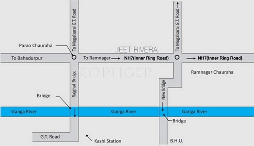 Images for Location Plan of Jeet Home Triveni Tower