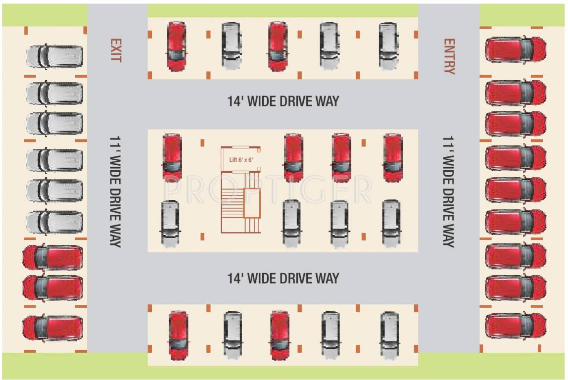  comforts Images for Cluster Plan of Epitome Comforts