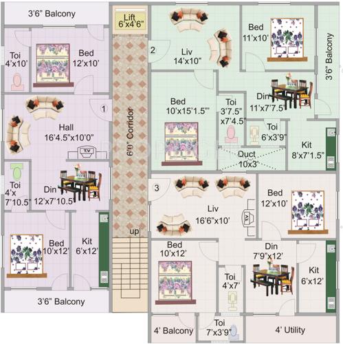 Images for Cluster Plan of KR RK Geethanjali