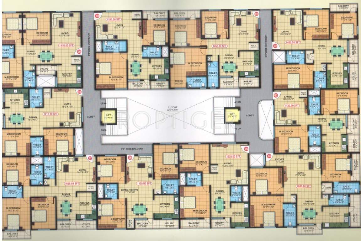 Images for Cluster Plan of Santhrupthi Santhrupthi