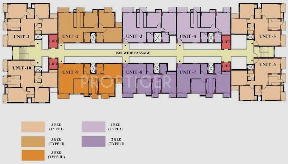 Images for Cluster Plan of Jeet Home Mandakini Tower