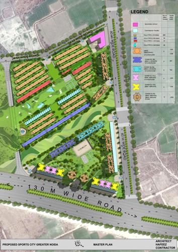  sports-village Images for Master Plan of Supertech Sports Village