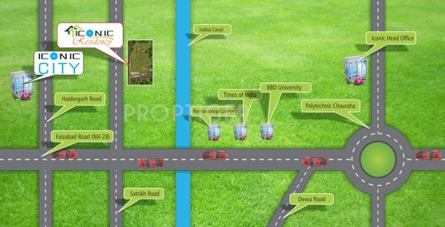 Images for Location Plan of Iconic Residency Phase I