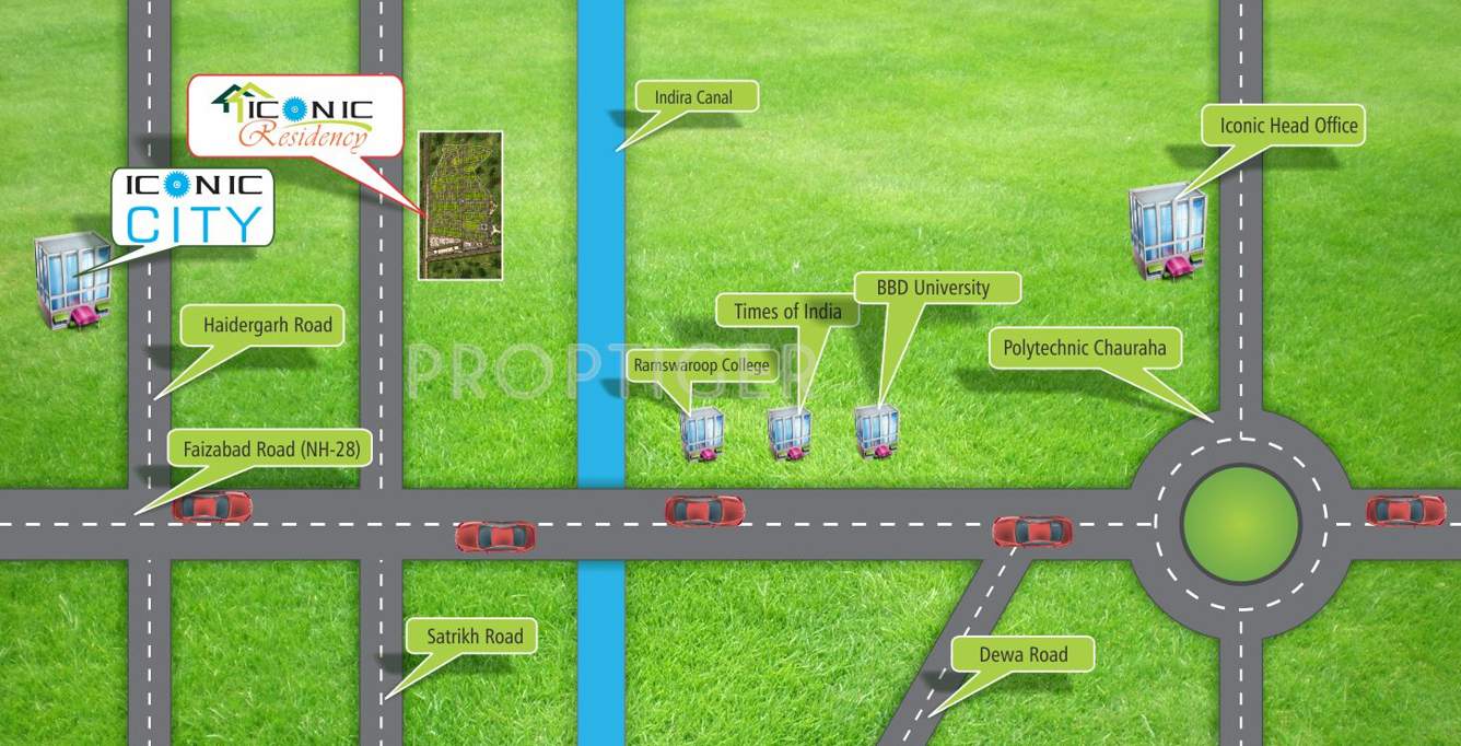 Images for Location Plan of Iconic Residency Phase I