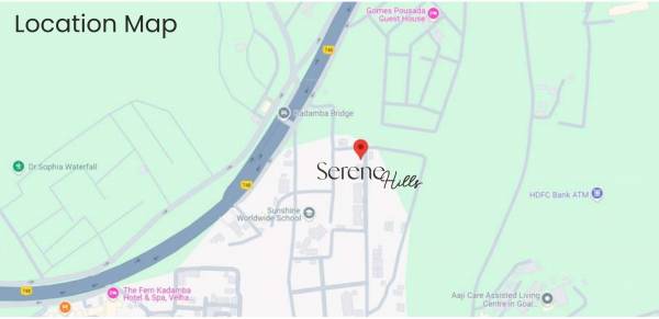 Location Plan serene-hills Location Plan