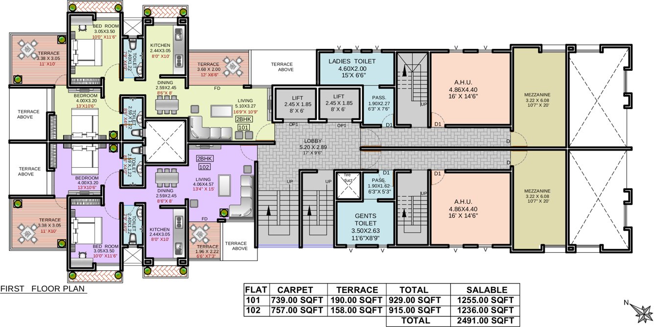 Images for Cluster Plan of Deron Bhushanam