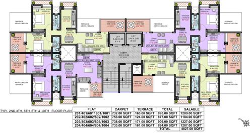 Images for Cluster Plan of Deron Bhushanam