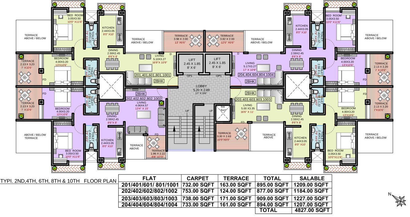 Images for Cluster Plan of Deron Bhushanam