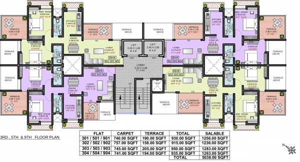 Images for Cluster Plan of Deron Bhushanam