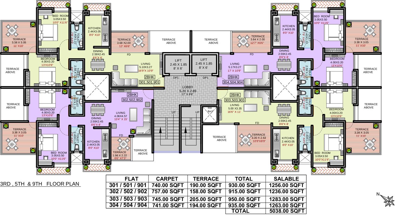 Images for Cluster Plan of Deron Bhushanam