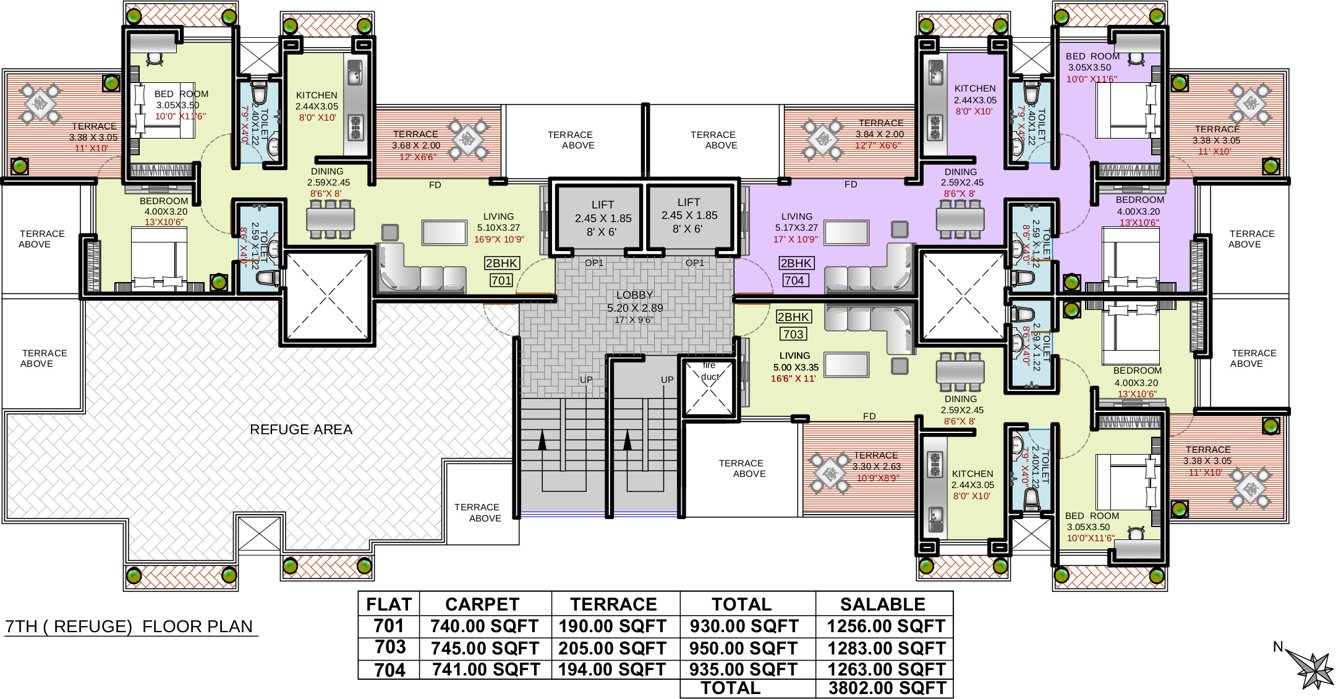 Images for Cluster Plan of Deron Bhushanam