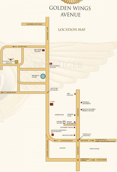 Images for Location Plan of Kiran Golden Wings