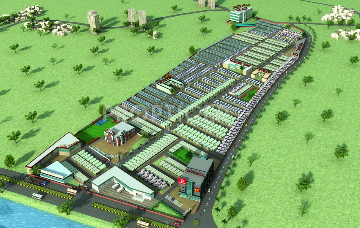 rp green estates pvt ltd green estates phase 2 Layout Plan