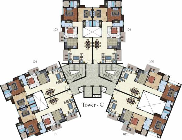 Images for Cluster Plan of Rohtas Platina Images for Cluster Plan of Rohtas Platina