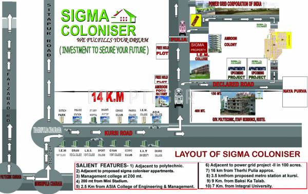sigma-coloniser amroon-colony Location Plan