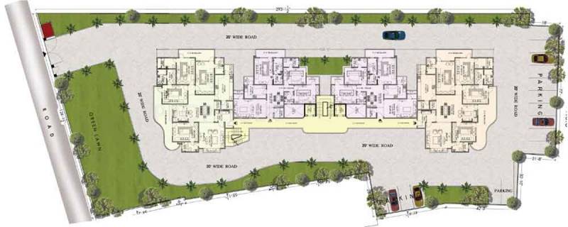 chandak-builders-&-developers-pvt.-ltd imperial-residency Layout Plan