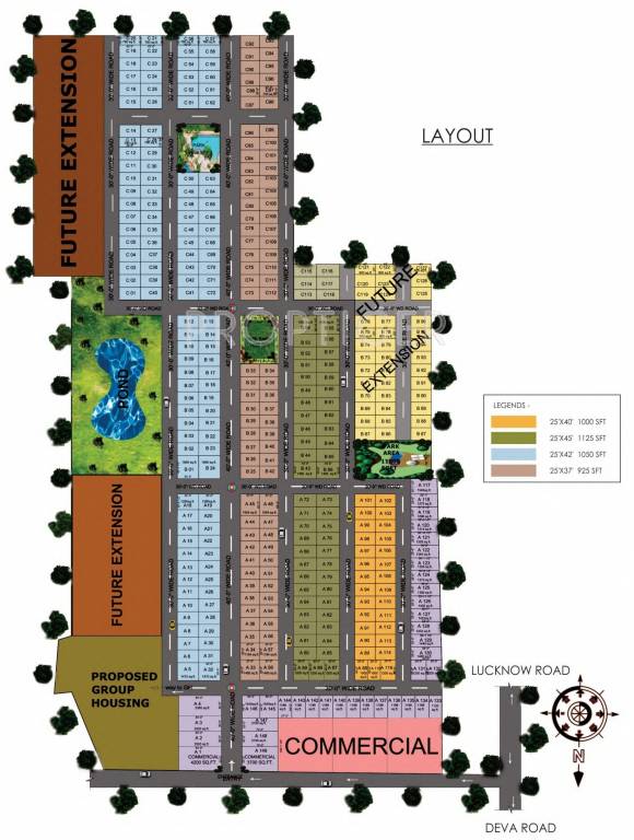 Images for Layout Plan of Kanchhal Orange County