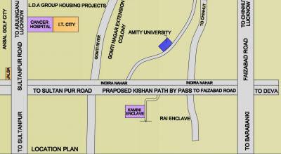 canvas-group kamini-enclave Location Plan