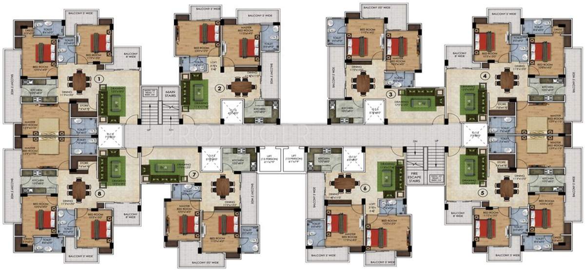 Images for Cluster Plan of Ritti Consultant SR Enclave