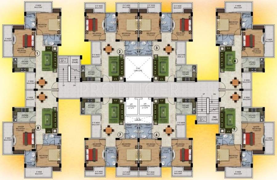 Images for Cluster Plan of Ritti Consultant SR Enclave