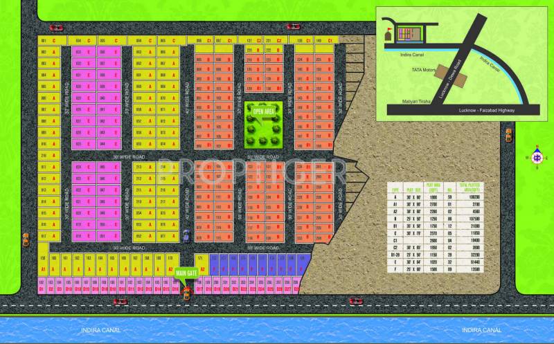 Images for Layout Plan of Golden Home City