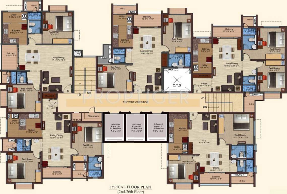 pinnacle crest Images for Cluster Plan of Baashyaam Pinnacle Crest
