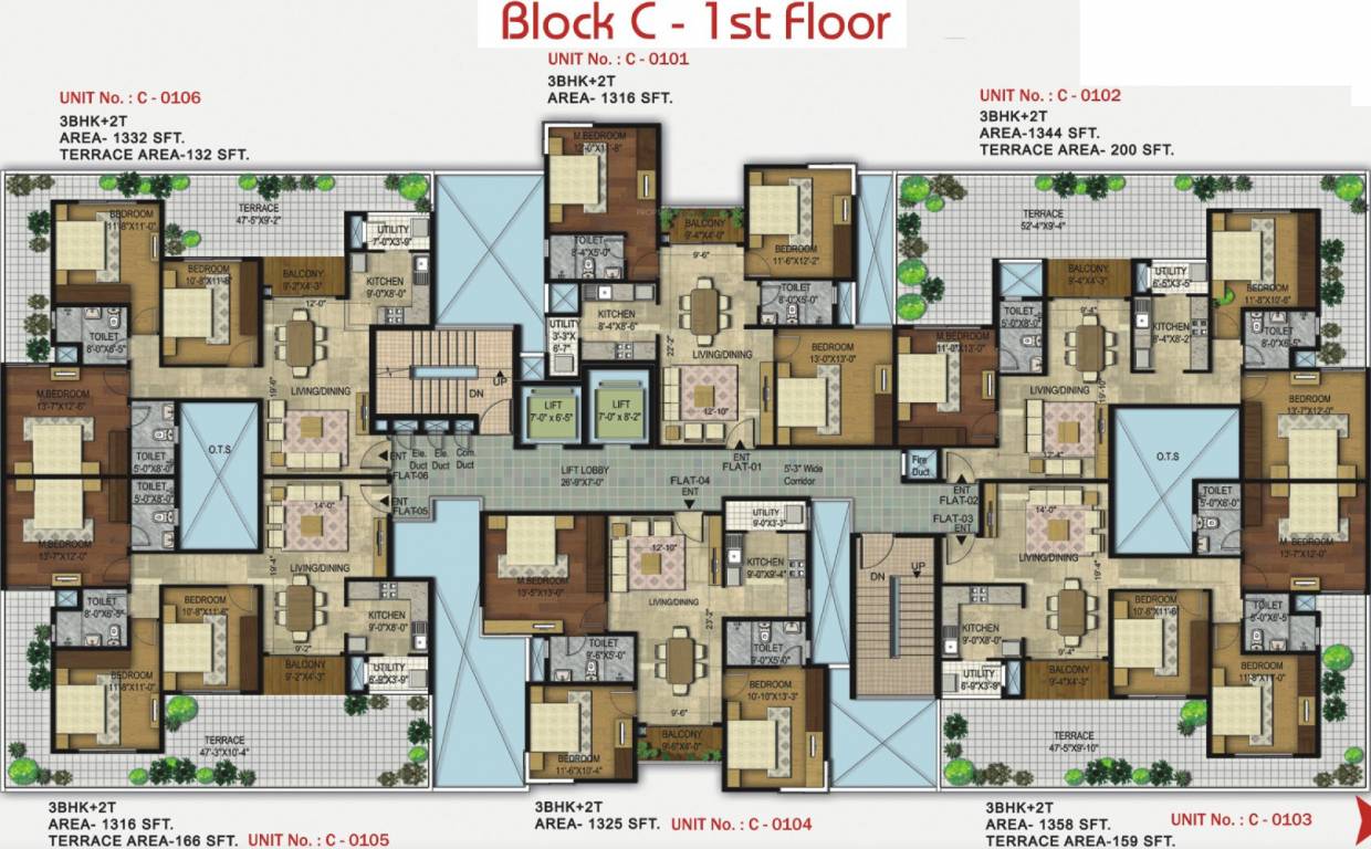 Images for Cluster Plan of Unishire Elan