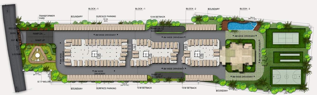 Images for Cluster Plan of Unishire Elan