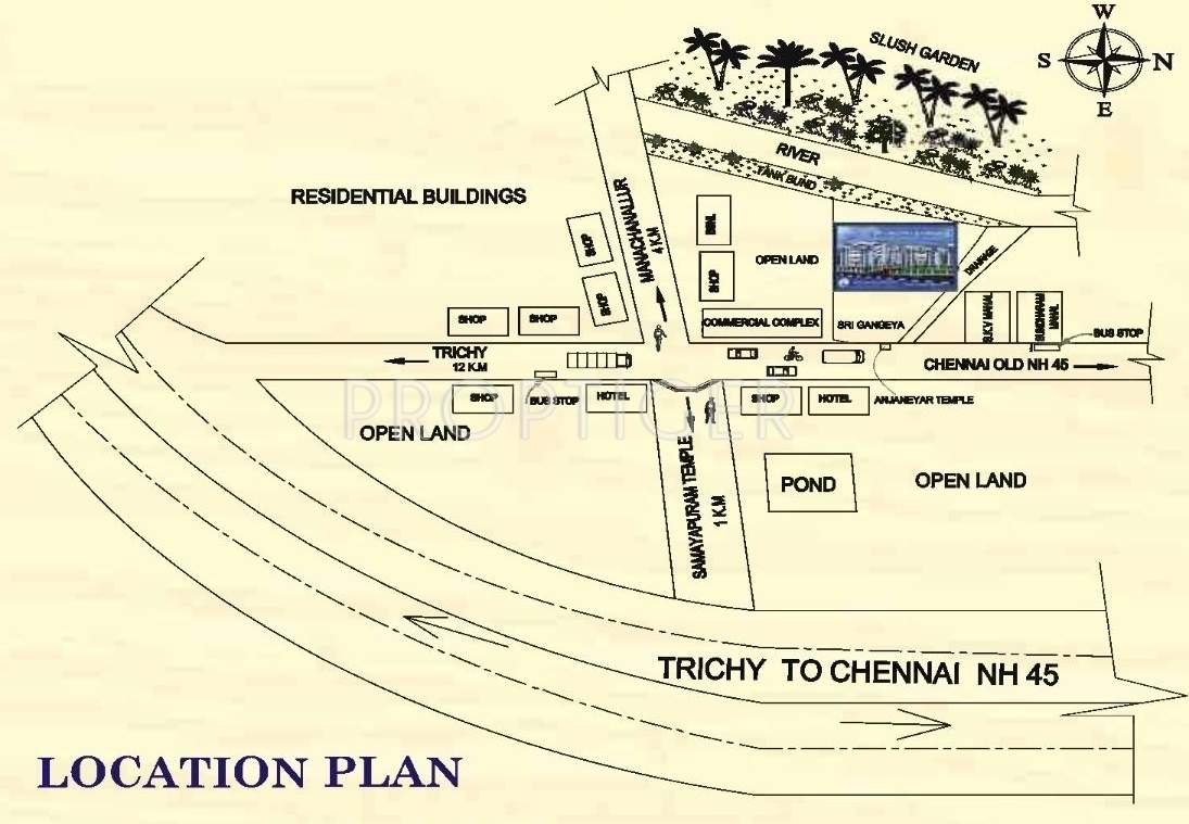 mangal home builders private limited shri gangeya Location Plan