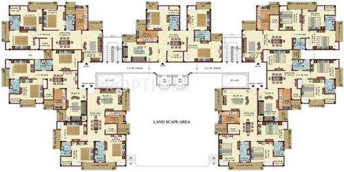 Images for Cluster Plan of Chandak Imperial Court