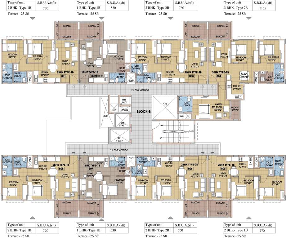  bliss ii Images for Cluster Plan of Sipani Bliss II