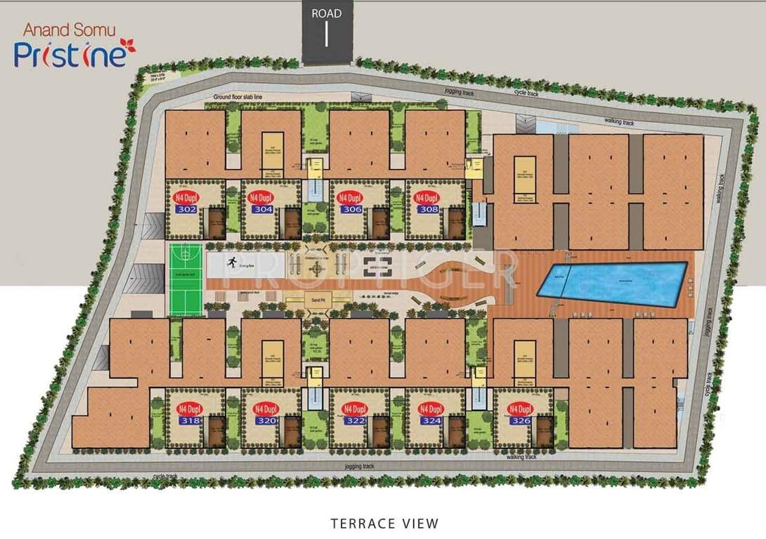 somu pristine Images for Cluster Plan of Anand Somu Pristine