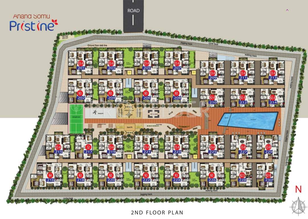 somu pristine Images for Cluster Plan of Anand Somu Pristine