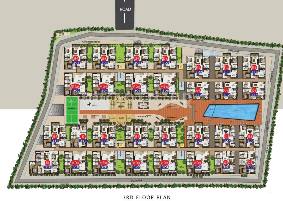 somu pristine Images for Cluster Plan of Anand Somu Pristine