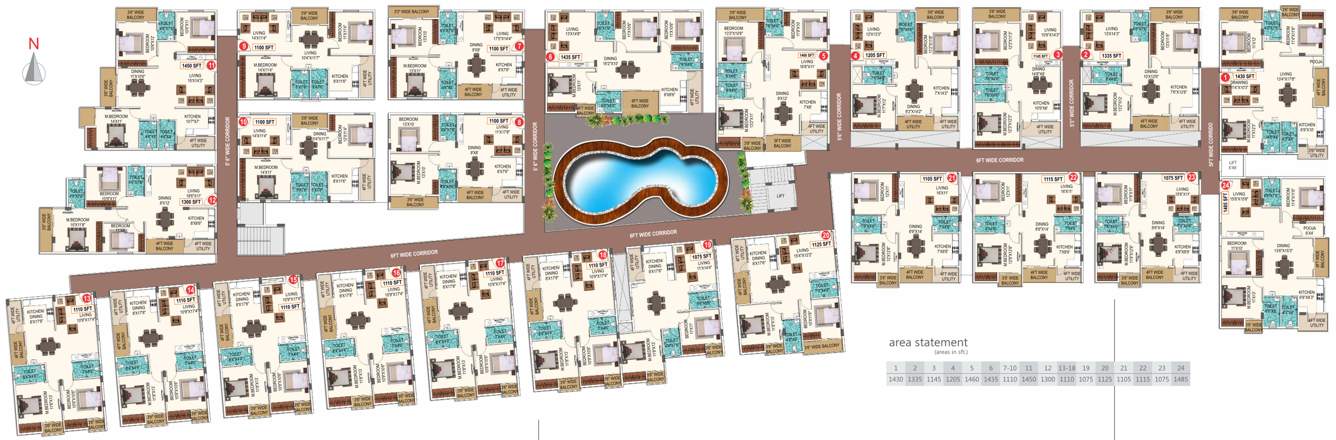 jupiter Images for Cluster Plan of Dwarakamai Jupiter