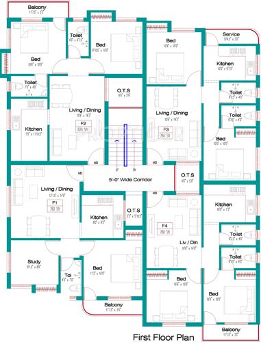Images for Cluster Plan of Vetri Ramani Enclave