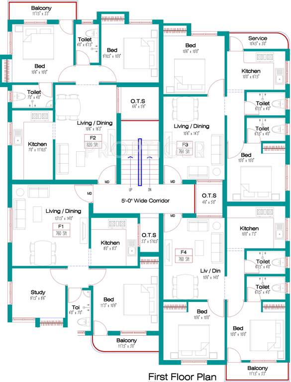Images for Cluster Plan of Vetri Ramani Enclave