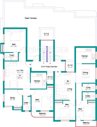 Images for Cluster Plan of Vetri Ramani Enclave