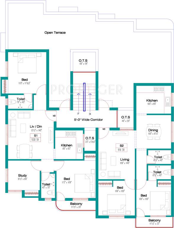Images for Cluster Plan of Vetri Ramani Enclave