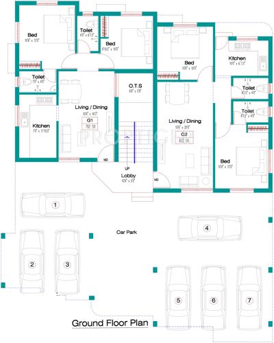Images for Cluster Plan of Vetri Ramani Enclave