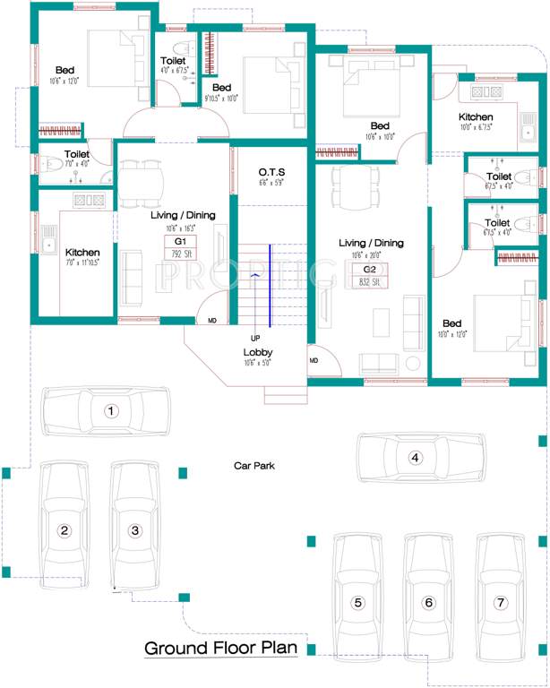 Images for Cluster Plan of Vetri Ramani Enclave