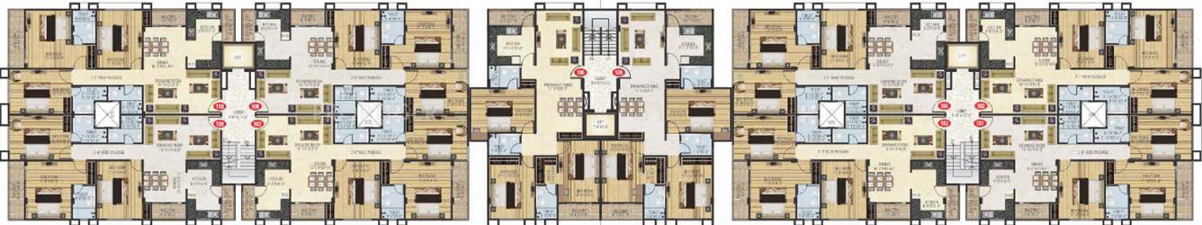 Images for Cluster Plan of Shrikant Pearl Divine