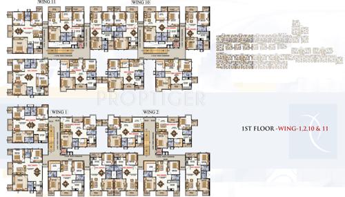 Images for Cluster Plan of Innovative Oak Garden Images for Cluster Plan of Innovative Oak Garden