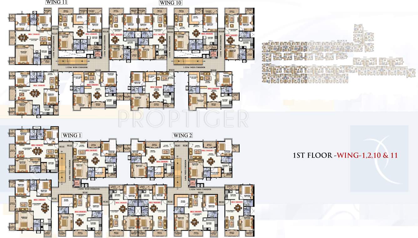 Images for Cluster Plan of Innovative Oak Garden