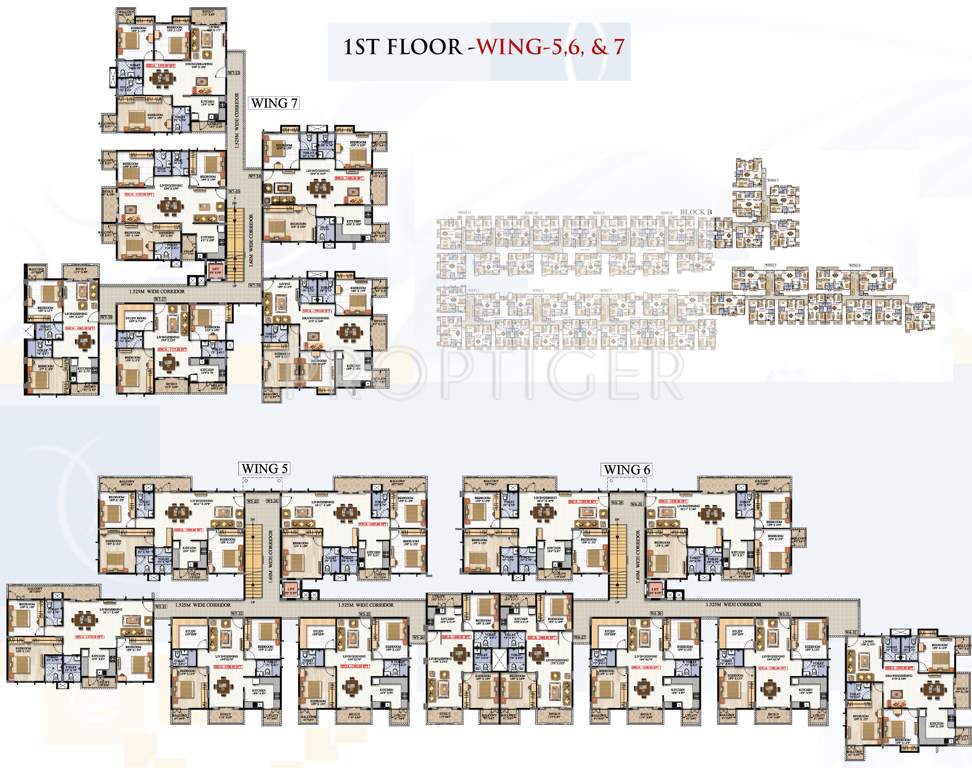 Images for Cluster Plan of Innovative Oak Garden