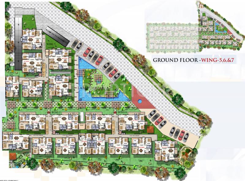 Images for Cluster Plan of Innovative Oak Garden