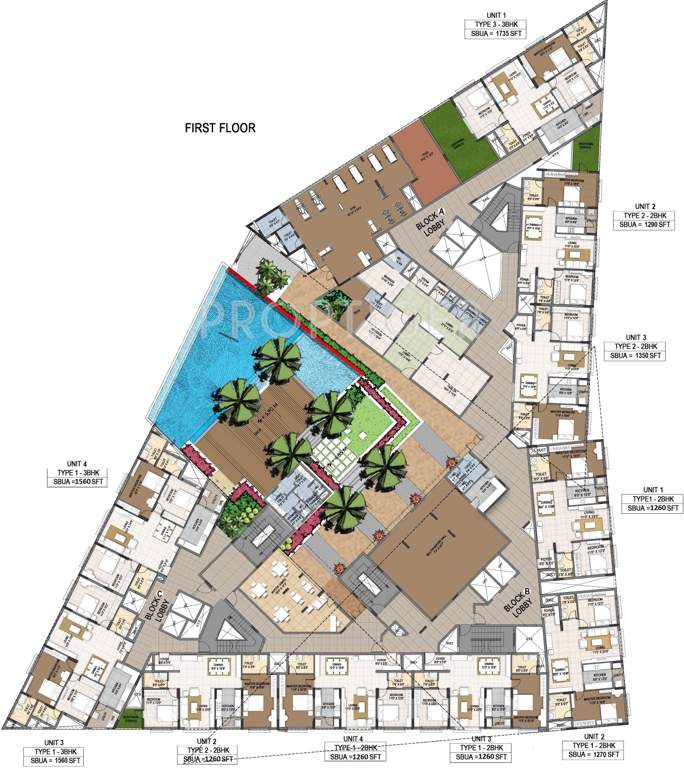 lake breeze Images for Cluster Plan of Sumadhura Lake Breeze
