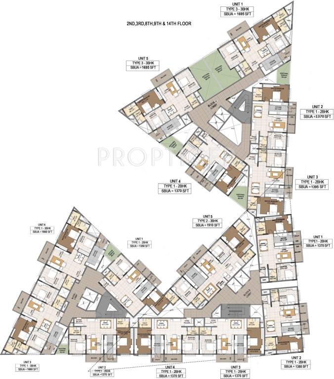 lake breeze Images for Cluster Plan of Sumadhura Lake Breeze