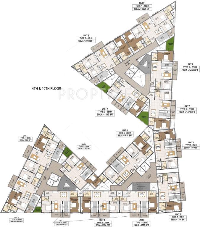 Images for Cluster Plan of Sumadhura Lake Breeze